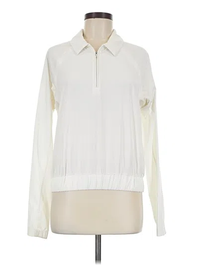 Pre-owned Athleta Pullover Sweater In Ivory