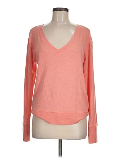 Pre-owned Athleta Pullover Sweater In Orange