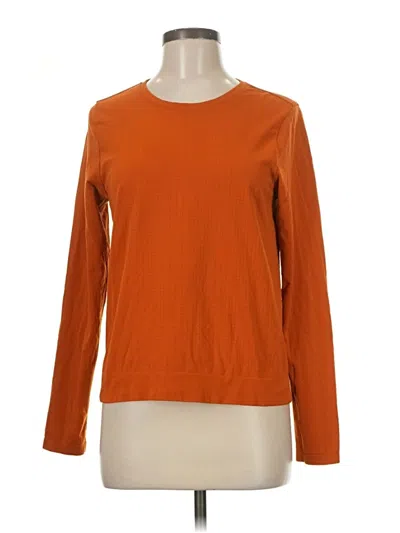 Pre-owned Athleta Pullover Sweater In Orange