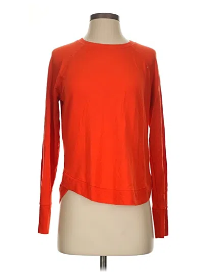 Pre-owned Athleta Pullover Sweater In Orange