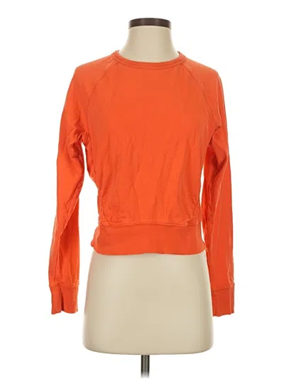 Pre-owned Athleta Pullover Sweater In Orange
