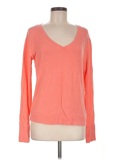 Pre-owned Athleta Pullover Sweater In Orange