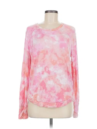 Pre-owned Athleta Pullover Sweater In Pink