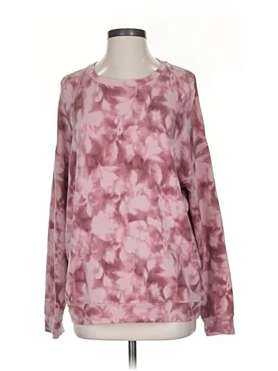 Pre-owned Athleta Pullover Sweater In Pink