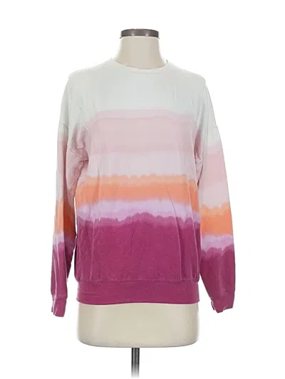 Pre-owned Athleta Pullover Sweater In Pink