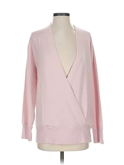 Pre-owned Athleta Pullover Sweater In Pink