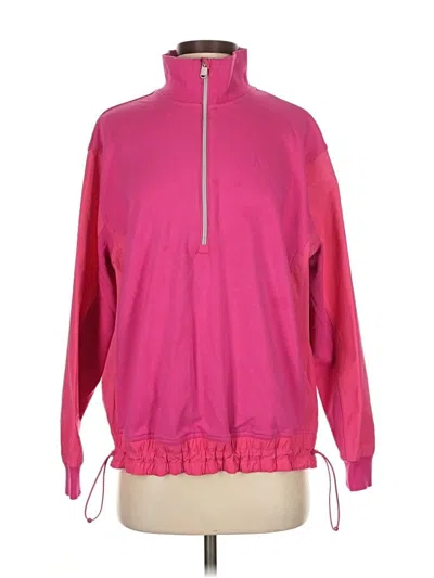 Pre-owned Athleta Pullover Sweater In Pink