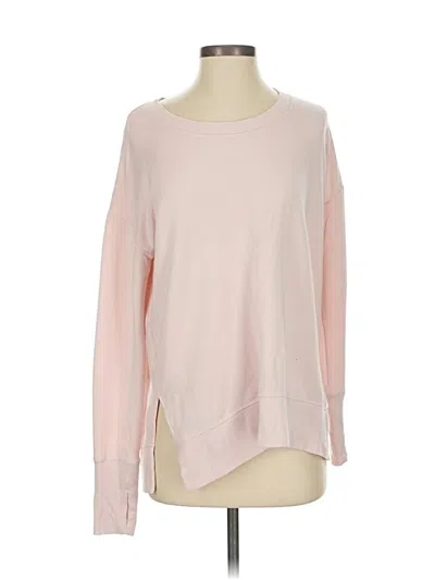 Pre-owned Athleta Pullover Sweater In Pink