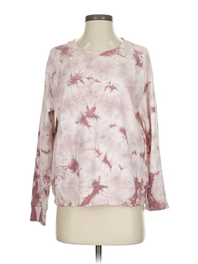 Pre-owned Athleta Pullover Sweater In Pink