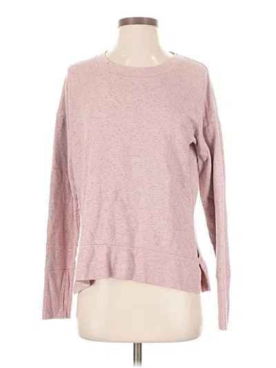 Pre-owned Athleta Pullover Sweater In Pink