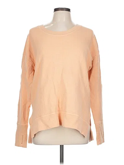 Pre-owned Athleta Pullover Sweater In Pink