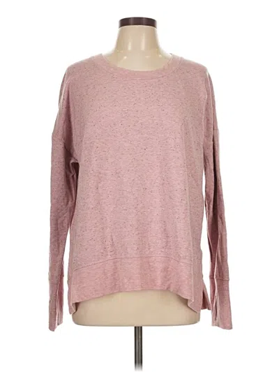 Pre-owned Athleta Pullover Sweater In Pink
