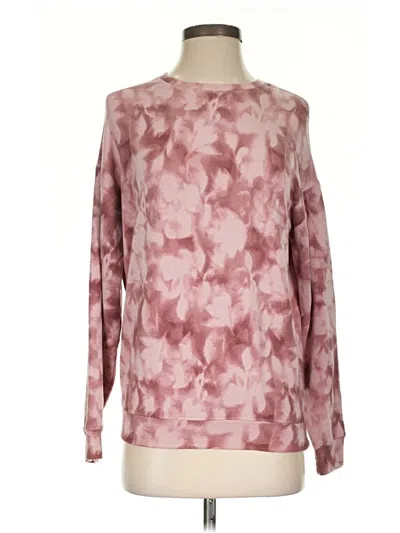 Pre-owned Athleta Pullover Sweater In Pink