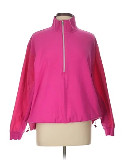 Pre-owned Athleta Pullover Sweater In Pink