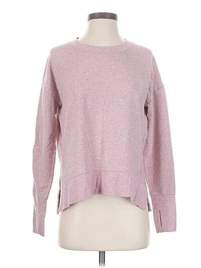 Pre-owned Athleta Pullover Sweater In Pink
