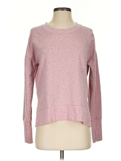 Pre-owned Athleta Pullover Sweater In Pink