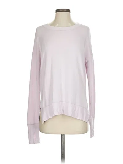 Pre-owned Athleta Pullover Sweater In Pink