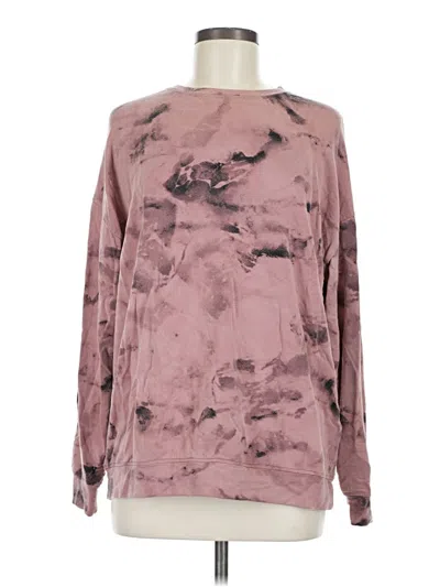 Pre-owned Athleta Pullover Sweater In Pink