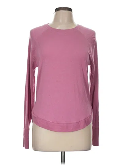 Pre-owned Athleta Pullover Sweater In Pink