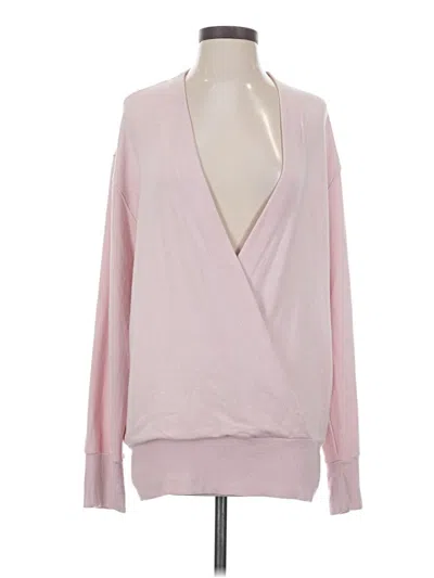 Pre-owned Athleta Pullover Sweater In Pink