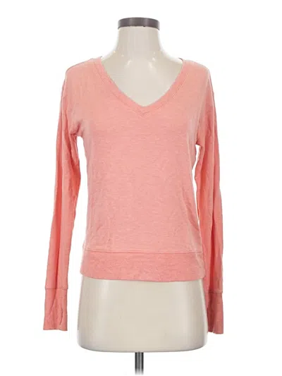 Pre-owned Athleta Pullover Sweater In Pink