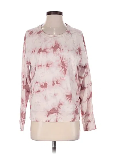 Pre-owned Athleta Pullover Sweater In Pink