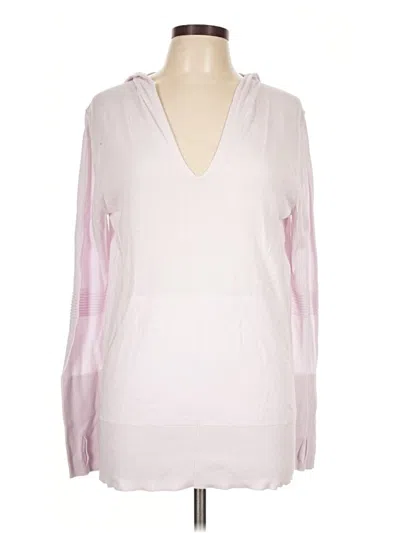 Pre-owned Athleta Pullover Sweater In Pink