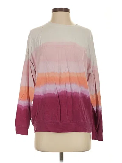 Pre-owned Athleta Pullover Sweater In Pink