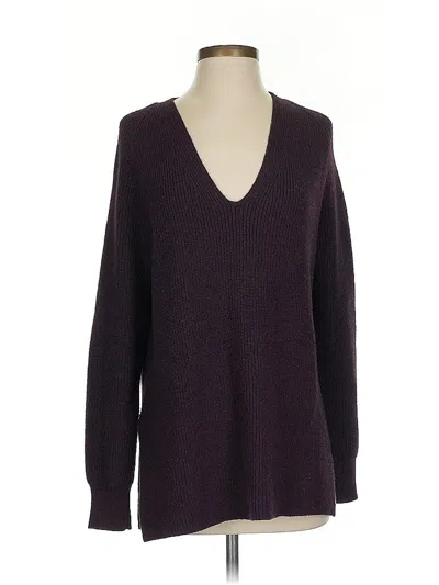 Pre-owned Athleta Pullover Sweater In Purple