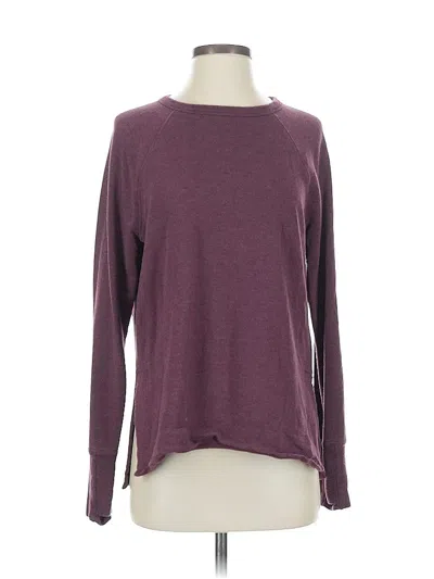 Pre-owned Athleta Pullover Sweater In Purple