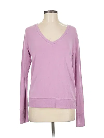 Pre-owned Athleta Pullover Sweater In Purple