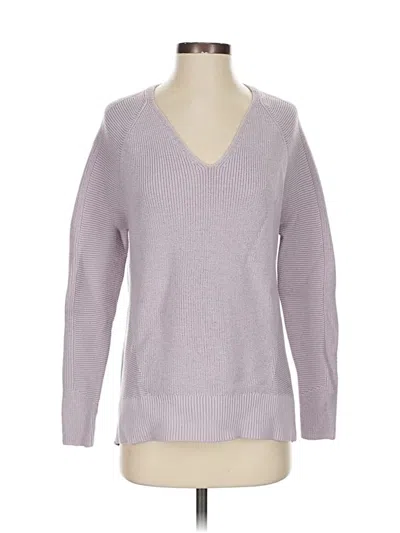 Pre-owned Athleta Pullover Sweater In Purple