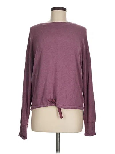 Pre-owned Athleta Pullover Sweater In Purple