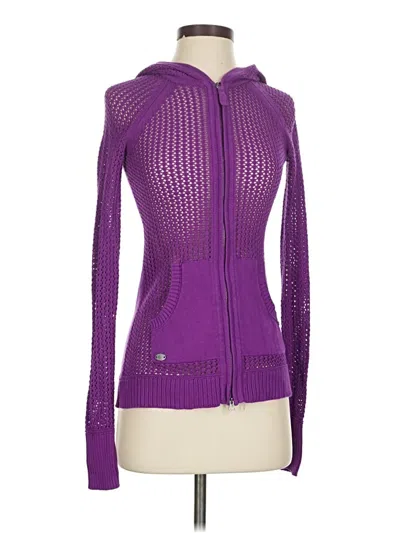Pre-owned Athleta Pullover Sweater In Purple