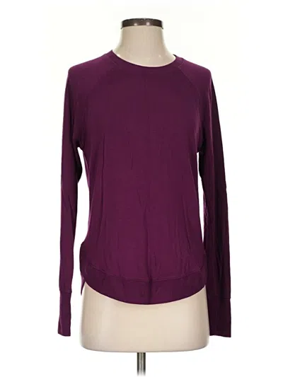 Pre-owned Athleta Pullover Sweater In Purple