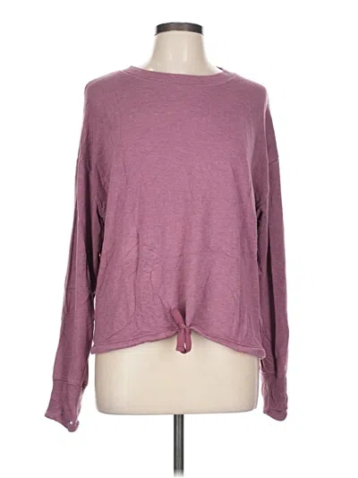 Pre-owned Athleta Pullover Sweater In Purple