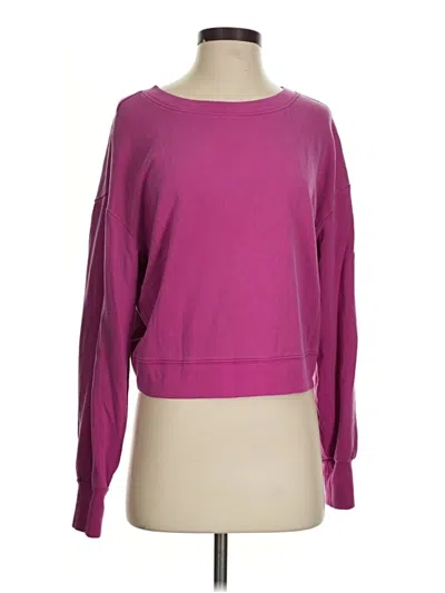 Pre-owned Athleta Pullover Sweater In Purple