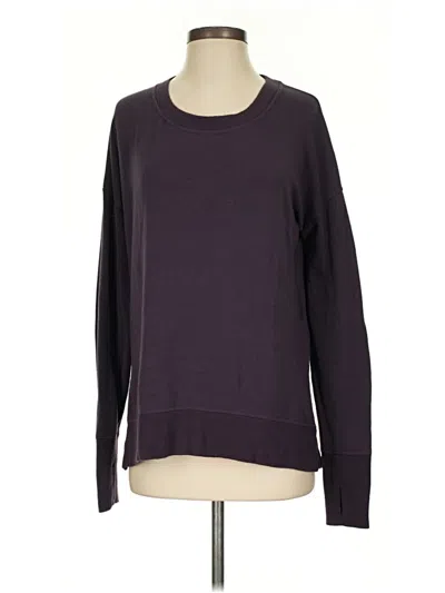 Pre-owned Athleta Pullover Sweater In Purple