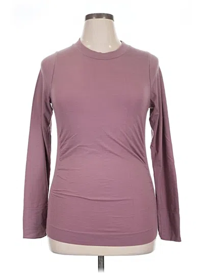 Pre-owned Athleta Pullover Sweater In Purple
