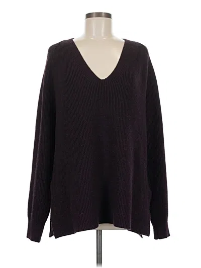 Pre-owned Athleta Pullover Sweater In Purple