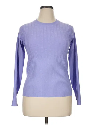 Pre-owned Athleta Pullover Sweater In Purple