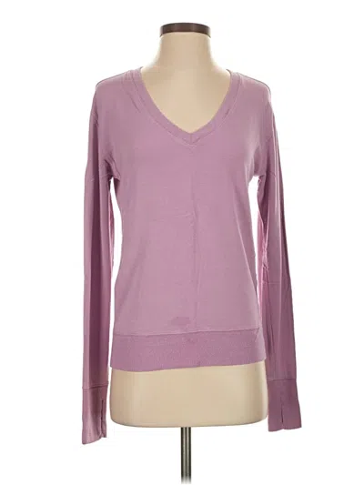 Pre-owned Athleta Pullover Sweater In Purple