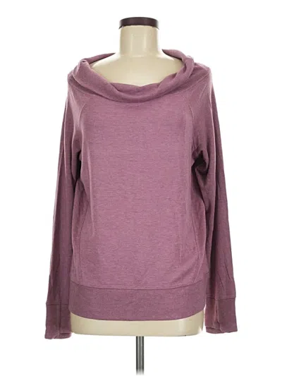 Pre-owned Athleta Pullover Sweater In Purple