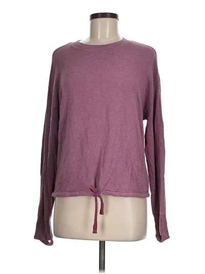 Pre-owned Athleta Pullover Sweater In Purple