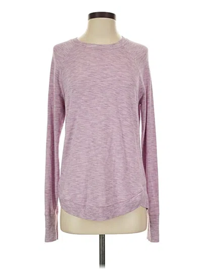 Pre-owned Athleta Pullover Sweater In Purple