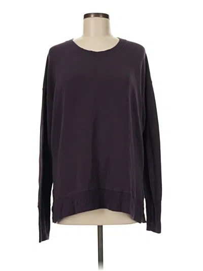 Pre-owned Athleta Pullover Sweater In Purple