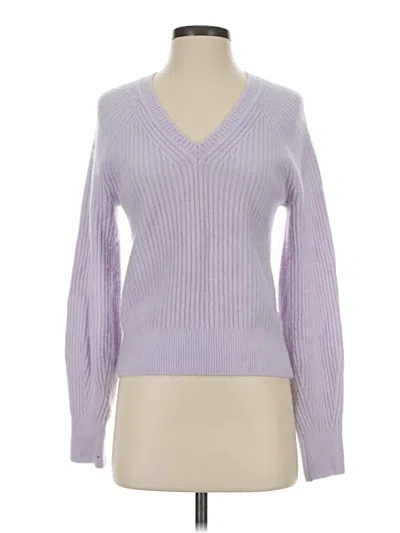 Pre-owned Athleta Pullover Sweater In Purple