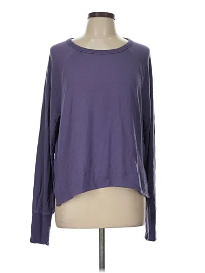 Pre-owned Athleta Pullover Sweater In Purple