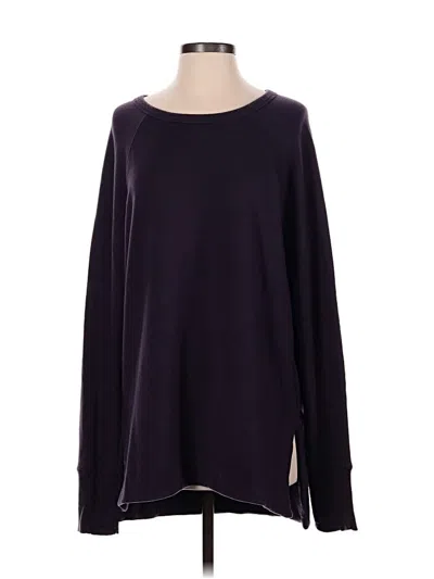 Pre-owned Athleta Pullover Sweater In Purple