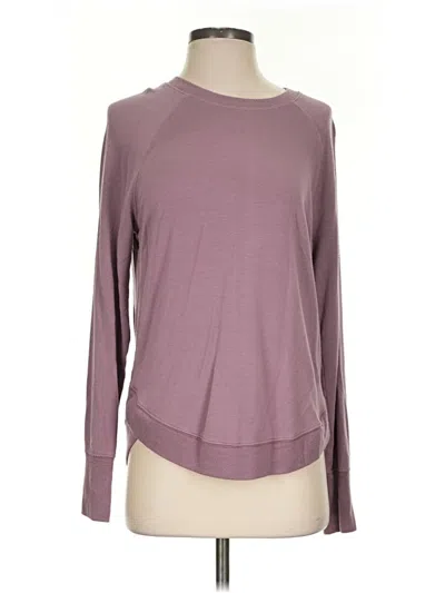 Pre-owned Athleta Pullover Sweater In Purple
